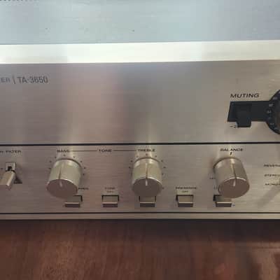 Sony TA-3650 - 1976-79 - Brushed Aluminum image 8