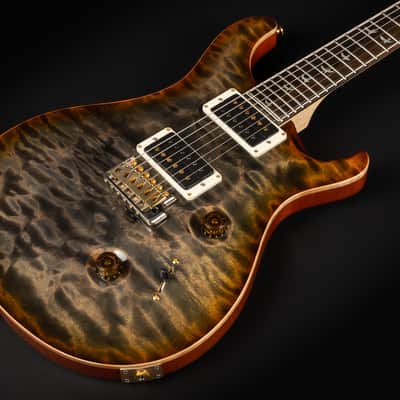 2015 PRS 30th Anniversary Wood Library Custom 24 Quilt 10-Top - Burnt Maple Leaf | USA Limited Edition Satin Flame Maple Neck Ziricote Fretboard 3.4kg | Coa OHSC image 6