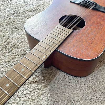 Dean 12 String Acoustic Guitar, Mahogany Body and Neck, Rosewood Fingerboard Fretboard image 11