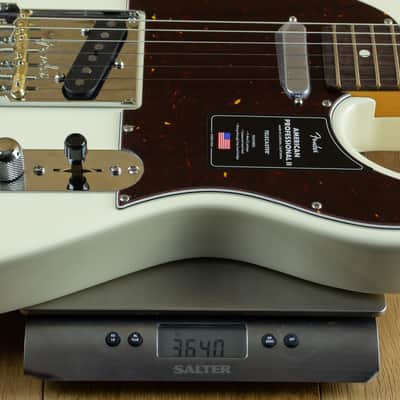 Fender American Professional II Tele Rosewood Olympic White US24050849 image 7