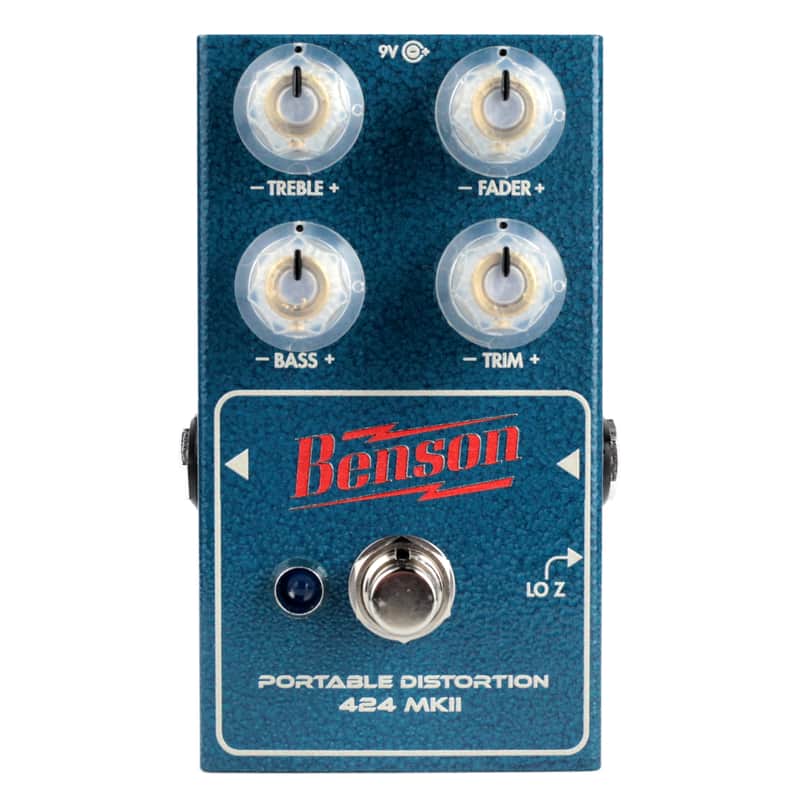New Benson Portable Distortion 424 MKII Guitar Effects Pedal image 1