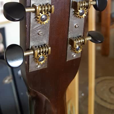First National Institute Of Allied Arts  Parlor Flat Top 1930s Tobacco Burst w/ Original Case image 7