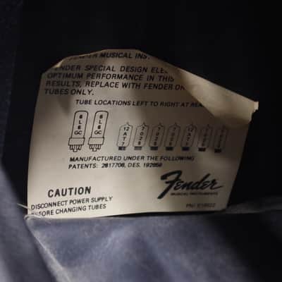 Vintage 1984 Fender Concert combo guitar Amplifier Amp w/ footswitch, cover - used - Local Pickup image 10