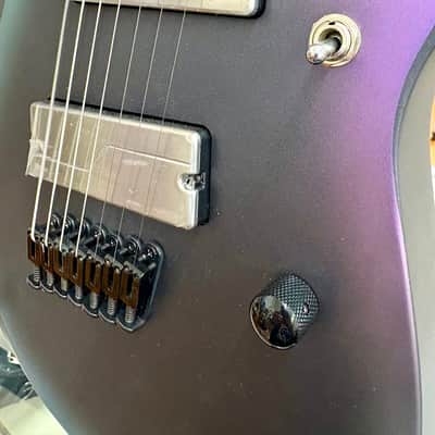 Ibanez Ibanez RGD71ALMS Axion Label Multi-Scale Electric Guitar 2019 - Aurora Burst Black Matte image 2