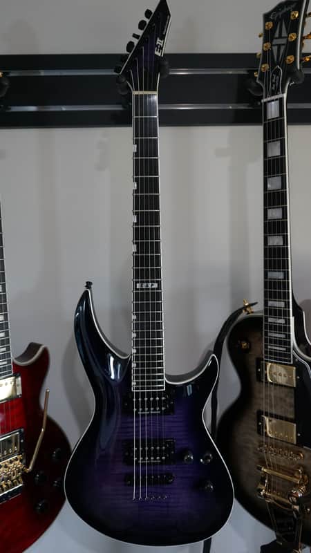 ESP E-II Horizon-III 2014 - Present - Reindeer Blue w/ OHSC image 1