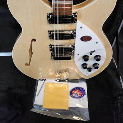 Rickenbacker 1993Plus Maple Glo, 12-String, 3X Toaster Pups, Stereo, w/HSC image 3