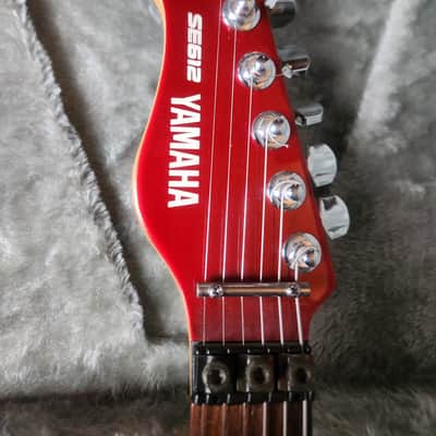 Left Handed Yamaha SE-612 1987 - Metallic Red image 3