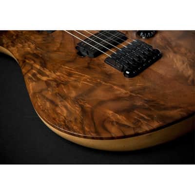Mayones Regius 6MM CW Djentlemen Misha Mansoor Signature Series Electric Guitar Transparent Natural image 3