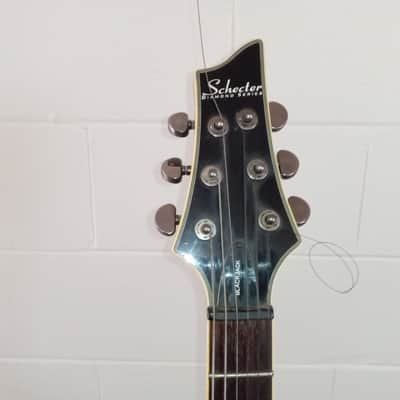 Schecter  Diamond Series Blackjack  1999-2001 - Glossy Black image 2