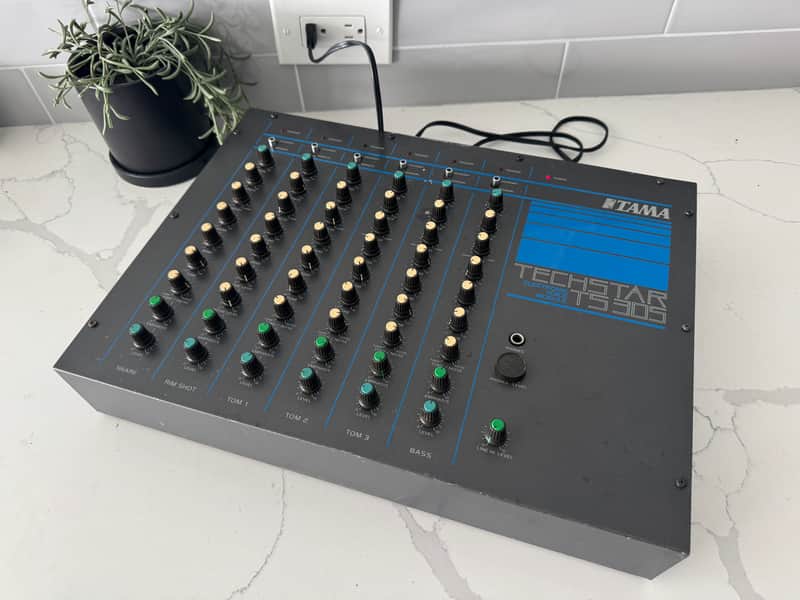 Tama Techstar TS305 Analog Drum Module 1970s - Grey image 1
