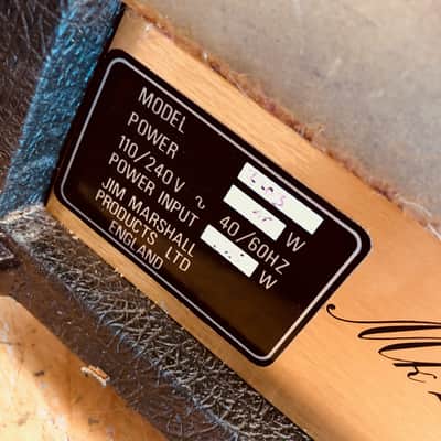 Marshall JCM 800 Lead Series MK2 Master Model 2203 '80s 100w Vintage Guitar Tube Amp Head 1986 image 7