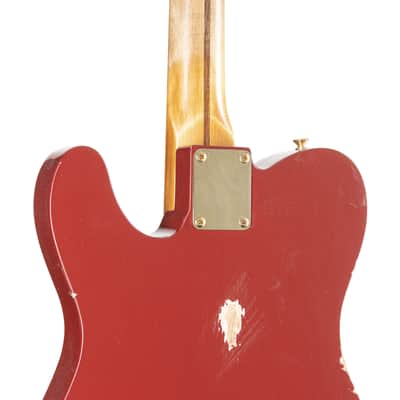 Fender Fender Limited Edition Hotshot Telecaster Relic Aged Cimarron Red - Custom Electric Guitar image 8