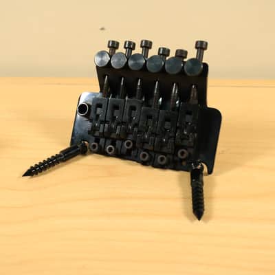 80’s Kramer Guitar Original 1984 Floyd Rose Tremolo Bridge Black Bild 12
