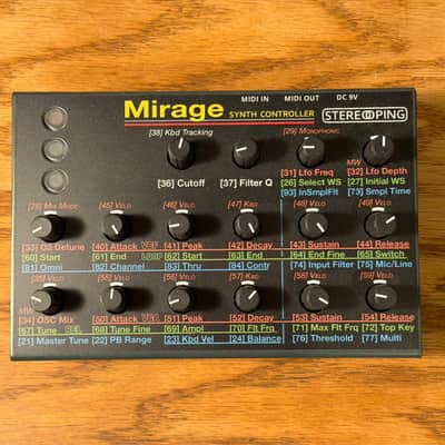 Ensoniq Mirage DMS-8 Digital Multi-Sampler w/ Stereoping CE-1 Mirage Midi Controller image 2