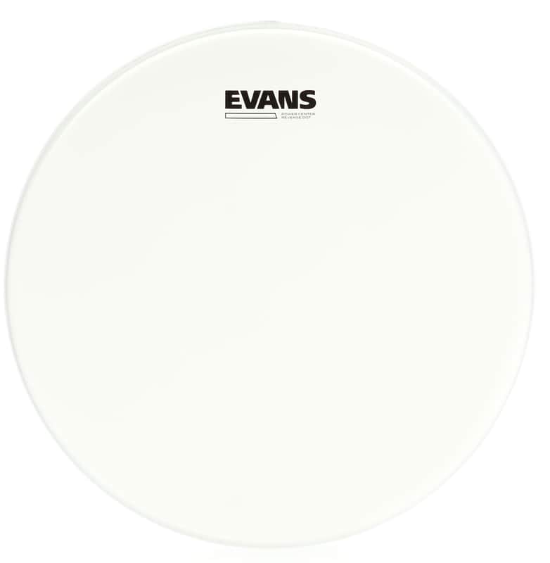 Evans Power Center Reverse Dot Drumhead - 14 inch image 1