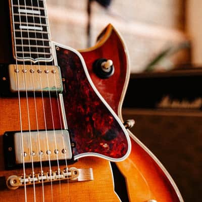 1965 Gibson Byrdland Sunburst Florentine Thinline Archtop Hollowbody American Vintage 60s 1960's Jazz Guitar Kalamazoo USA 1 of 66 image 2