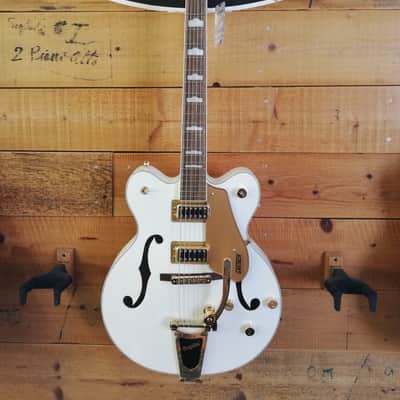 Gretsch G5422TG Electromatic Classic Hollow Body Double Cutaway Snow Crest White image 1