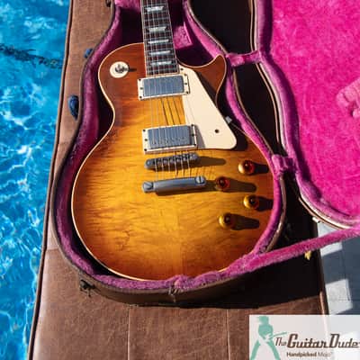 Classic 1981 Gibson Les Paul Heritage Series Standard-80 - Heritage Cherry Sunburst (Aged/Faded) - Yamano Handpicked Export w Original Hard Case - Pro Set Up w Perfect Frets/Action/Intonation! image 9