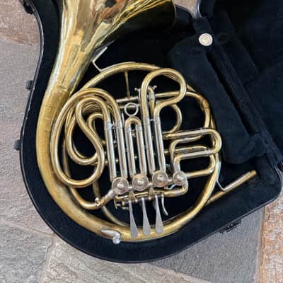 C. G. Conn 6D Double French horn. Made in USA image 1