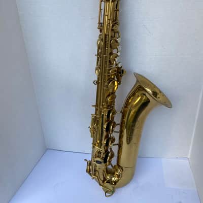 Vintage Silvertone Tenor Saxophone with Mouthpiece, Hard Case – Ready to Play 🎷 image 1