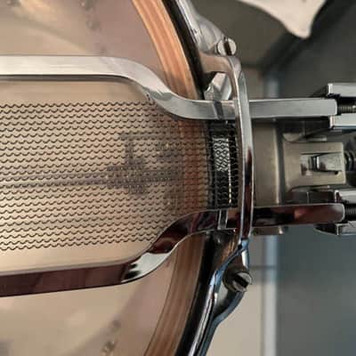 Sonor Signature HLD 580 Heavy Bubinga 14x8" Snare Drum - 24 Lugs - Excellent Condition image 17