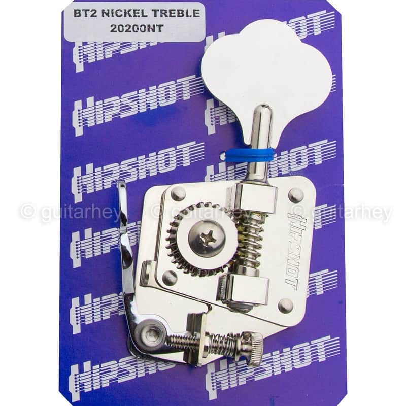 NEW Hipshot BT2 Bass Xtender Key TREBLE SIDE for 67-82 P & J Bass Fender NICKEL image 1