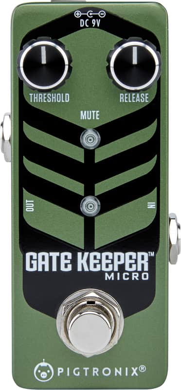 Pigtronix Gate Keeper Micro Noise Gate, Open the Gate Of Slam it Closed you are The Ruler ! image 1