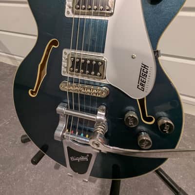 Gretsch G5655T Electromatic Center Block Jr. Single Cutaway with Bigsby 2020 - Present - Jade Grey Metallic image 7