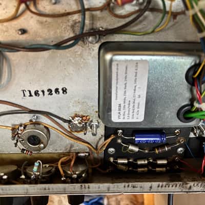Fender Dual Showman 2-Channel 85-Watt Guitar Amp Head 1968 Silverface image 6