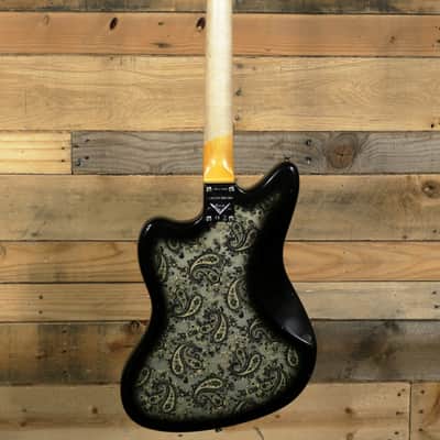 Fender Limited Edition Custom Shop 250K Jazzmaster Journeyman Relic Aged Black Paisley w/ Case image 5