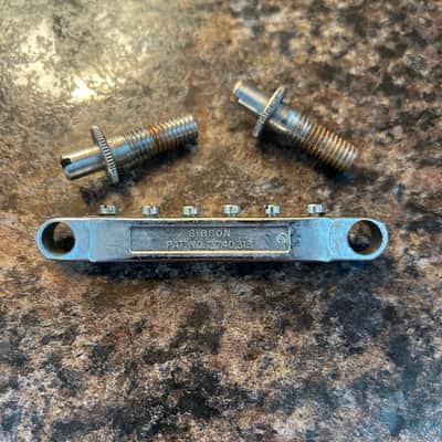 Gibson ABR-1 Bridge (with saddles, posts and wire 70’s image 2