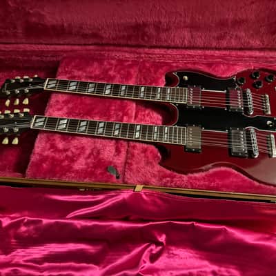 Gibson EDS-1275 Double Neck 1992 - Cherry image 13