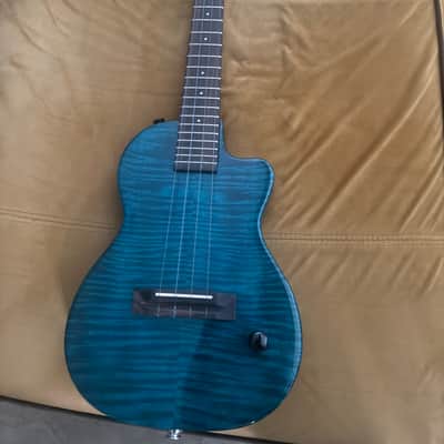 Pono TE-MDB Tenor Thinbody Electric 2020 gloss aqua image 2