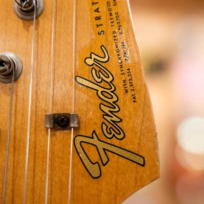 Fender Greg Fessler 1964 Gold Sparkle Relic Stratocaster LTD Custom Shop Limited Edition image 24