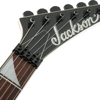 Jackson JS Series King V JS32 Amaranth FB White with Black Bevels image 7
