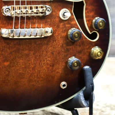 Ibanez AM200 Artstar Series Antique Violin Hollow Body Electric Guitar w/Case image 8