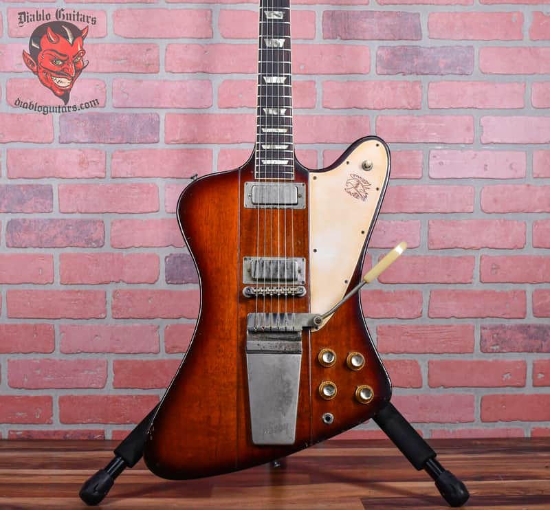 Gibson Vintage Firebird V With Maestro Vibrola Sunburst 1965 w/Fitted Hardshell Case image 1
