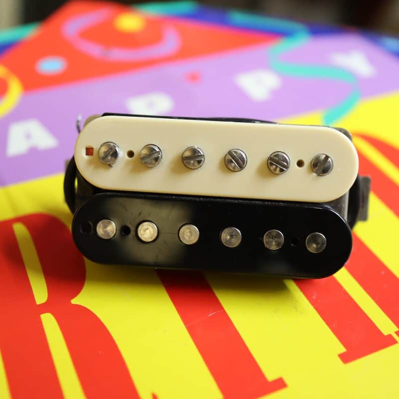 Manlius Humbucking Pickup Modern Classic Zebra Asphalt Neck Syracuse New York image 1