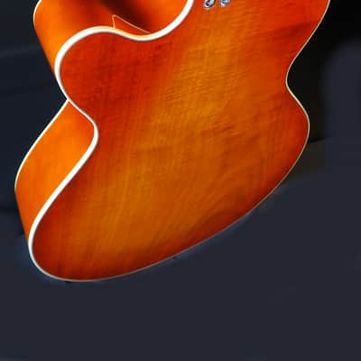 Craven Tenor Guitar 350JLS-AC John Lawlor Signature Tenor Archtop Guitar 2022 - Amber Cream image 23