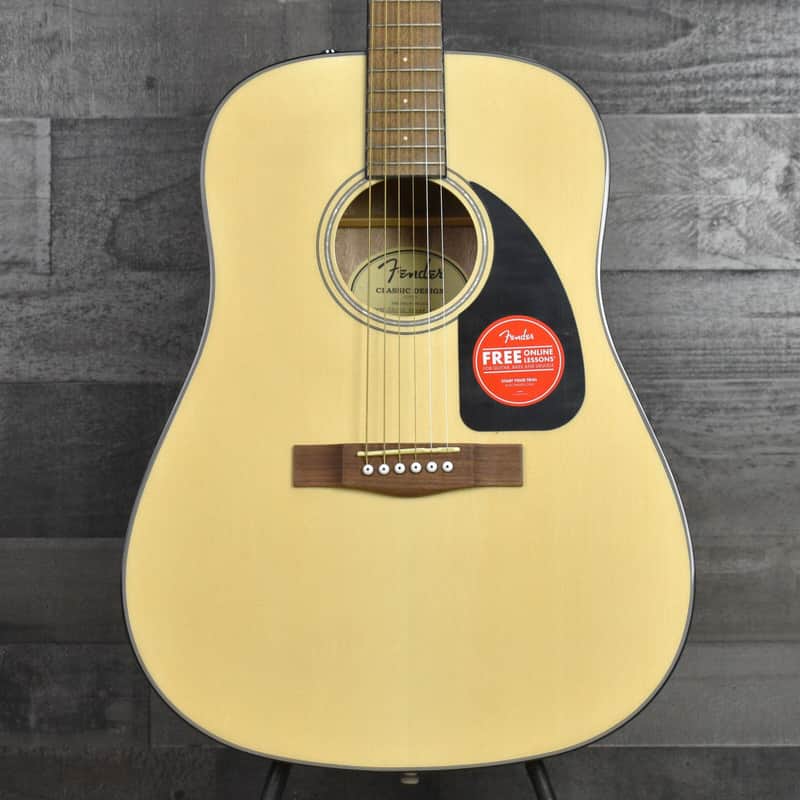 Mint Fender CD-60 Dreadnought V3 - Natural Gloss with Hard Shell Case image 1