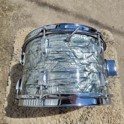 Vintage Ludwig No. 942 Classic 8x12" Rack Tom Drum 1967 - Sky Blue Pearl (242-3) image 12