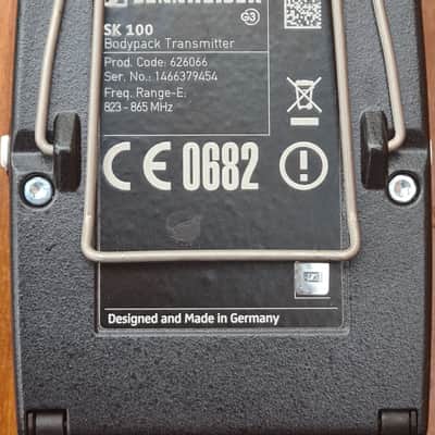 Sennheiser Sennheiser SK 100 G3 Bodypack Transmitter | 823–865 MHz | Clean & Ready | Lightly Used image 6