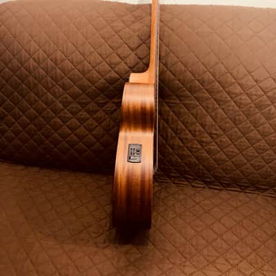 Lag TRAVEL-KAE Travel Series Massive Khaya Top & Neck 6-String Acoustic-Electric Guitar w/Soft Case image 3