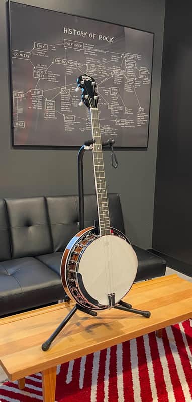 Washburn Washburn B11K-A 5-String Resonator Banjo–Brand New w/ Case