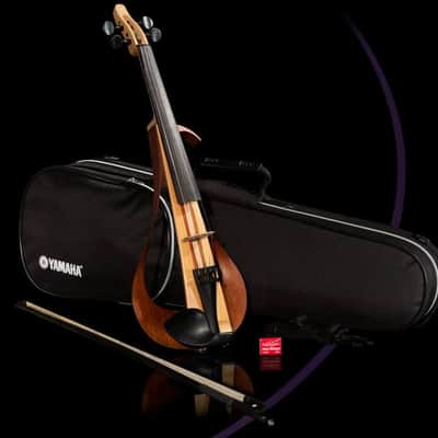 Yamaha YEV104SNT Electric Violin Outfit Natural image 1