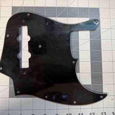 Vintage Fender Jazz Bass Pickguard 1977-1978 - Black image 1
