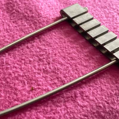 vintage 1959 1960 Gibson nickel tailpiece for es 150 125 barney kessel 130 135 archtop 1961 1958 1955 1949 image 6