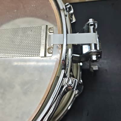 ⚡ Vintage Sonor Phonic Plus D518X 14"X8" Beech Snare Drum- White⚡ imagen 15