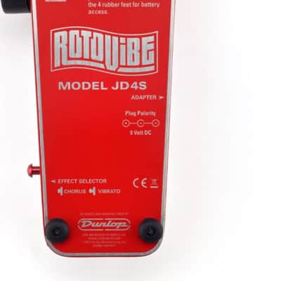 Dunlop JD4S Rotovibe Chorus/Vibrato Effects Pedal image 3