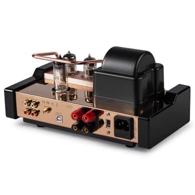 Dared mp5bt - Hybrid Tube Amplifier USB/DAC, Bluetooth Input, Headphone Output, Output Power 25 watts image 2